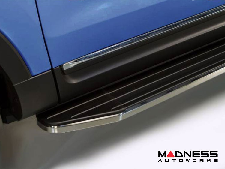 Ford Bronco Sport Running Boards - Premium - Black w/ Chrome Trim